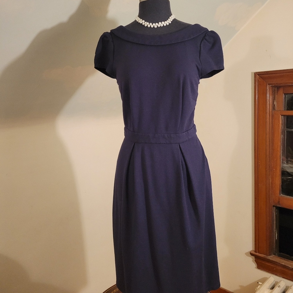 Boden Navy Blue Dress Size 6